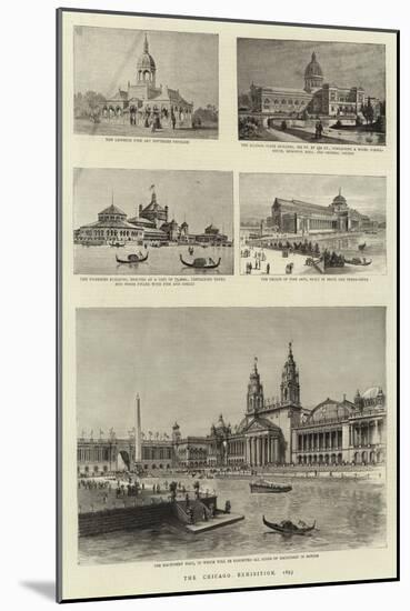 The Chicago Exhibition, 1893-null-Mounted Giclee Print