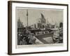 The Chicago Exhibition, the Ceremony on the Opening Day-null-Framed Giclee Print
