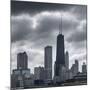 The Chicago Skyline from Navy Pier-Jon Hicks-Mounted Photographic Print