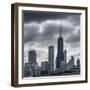 The Chicago Skyline from Navy Pier-Jon Hicks-Framed Photographic Print