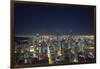 The Chicago Skyline from the John Hancock Center at Night-Jon Hicks-Framed Photographic Print