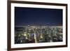 The Chicago Skyline from the John Hancock Center at Night-Jon Hicks-Framed Photographic Print