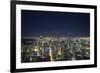 The Chicago Skyline from the John Hancock Center at Night-Jon Hicks-Framed Photographic Print