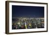 The Chicago Skyline from the John Hancock Center at Night-Jon Hicks-Framed Photographic Print