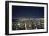 The Chicago Skyline from the John Hancock Center at Night-Jon Hicks-Framed Photographic Print