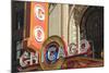 The Chicago Theater Sign Has Become an Iconic Symbol of the City, Chicago, Illinois, USA-Amanda Hall-Mounted Photographic Print