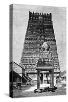 The Chief Gopura of the Temple at Kumbakonam, India, 1895-null-Stretched Canvas