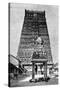 The Chief Gopura of the Temple at Kumbakonam, India, 1895-null-Stretched Canvas