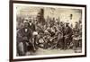 The Chief of Abeokuta and His Friends, Nigeria, C.1880-null-Framed Giclee Print