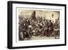 The Chief of Abeokuta and His Friends, Nigeria, C.1880-null-Framed Giclee Print