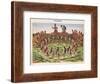 The Chief Receives His Bride, from 'Brevis Narratio..'-Jacques Le Moyne-Framed Giclee Print