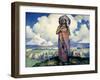 The Chief-Eanger Irving Couse-Framed Giclee Print