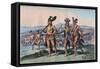 The Chiefs of Florida on their Way to War-Stefano Bianchetti-Framed Stretched Canvas