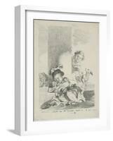 The Child and the Cat, 1778-Marguerite Gerard-Framed Giclee Print