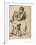 The Child and the Dog-Edouard Manet-Framed Giclee Print