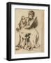 The Child and the Dog-Edouard Manet-Framed Giclee Print