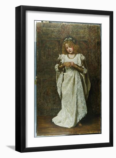 The Child Bride, 1883-John Collier-Framed Giclee Print