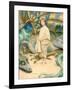 The Child in the World (W/C on Paper)-Thomas Cooper Gotch-Framed Giclee Print