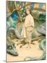 The Child in the World (W/C on Paper)-Thomas Cooper Gotch-Mounted Giclee Print