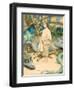 The Child in the World (W/C on Paper)-Thomas Cooper Gotch-Framed Giclee Print