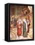 The Child Jesus Brought to the Temple and Recognised by Simeon as the Saviour-William Brassey Hole-Framed Stretched Canvas