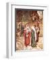 The Child Jesus Brought to the Temple and Recognised by Simeon as the Saviour-William Brassey Hole-Framed Giclee Print