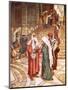 The Child Jesus Brought to the Temple and Recognised by Simeon as the Saviour-William Brassey Hole-Mounted Giclee Print