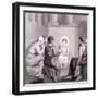 The Child Jesus in the Temple, 19th Century-null-Framed Giclee Print