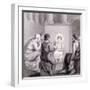 The Child Jesus in the Temple, 19th Century-null-Framed Giclee Print