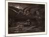 The Child Moses on the Nile-Gustave Dore-Mounted Giclee Print