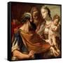 The Child Moses Trampling on the Pharaoh's Crown, C1685-C1687-Sebastiano Ricci-Framed Stretched Canvas