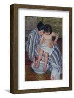 The Child's Bath, 1893-Mary Stevenson Cassatt-Framed Premium Giclee Print