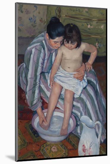 The Child's Bath, 1893-Mary Stevenson Cassatt-Mounted Premium Giclee Print