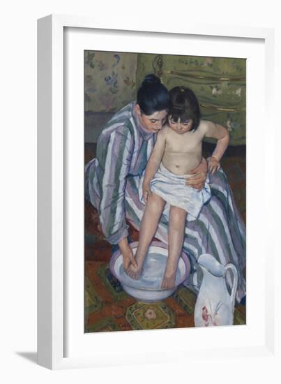 The Child's Bath, 1893-Mary Stevenson Cassatt-Framed Giclee Print