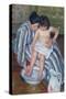 The Child's Bath by Mary Cassatt-Mary Cassatt-Stretched Canvas