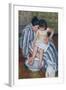 The Child's Bath by Mary Cassatt-Mary Cassatt-Framed Giclee Print