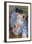 The Child's Bath by Mary Cassatt-Mary Cassatt-Framed Giclee Print