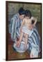 The Child's Bath by Mary Cassatt-Mary Cassatt-Framed Giclee Print