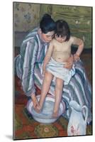 The Child's Bath by Mary Cassatt-Mary Cassatt-Mounted Giclee Print