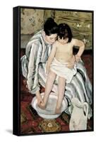 The Child's Bath-Mary Cassatt-Framed Stretched Canvas