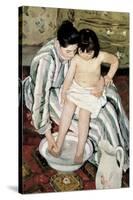 The Child's Bath-Mary Cassatt-Stretched Canvas