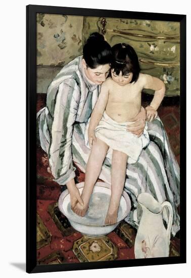 The Child's Bath-Mary Cassatt-Framed Art Print