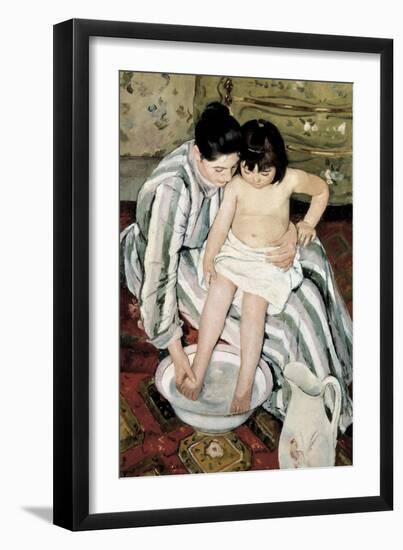 The Child's Bath-Mary Cassatt-Framed Art Print