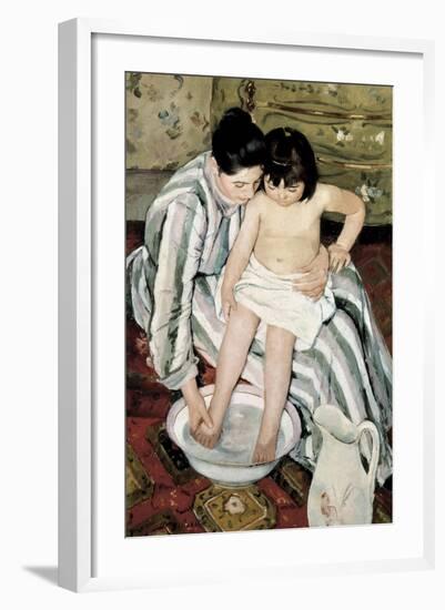 The Child's Bath-Mary Cassatt-Framed Art Print