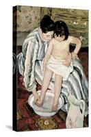 The Child's Bath-Mary Cassatt-Stretched Canvas