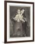 The Child's Prayer-Richard Redgrave-Framed Giclee Print