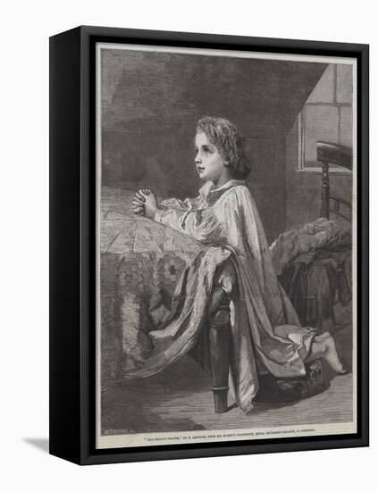 The Child's Prayer-Henry Lejeune-Framed Stretched Canvas