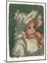 'The Child with the Biscuit', c.1898-1899, (1946)-Pierre-Auguste Renoir-Mounted Giclee Print