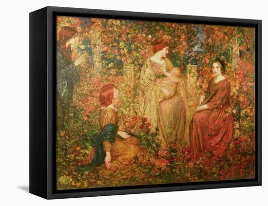 The Child-Thomas Edwin Mostyn-Framed Stretched Canvas