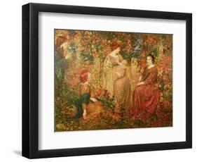 The Child-Thomas Edwin Mostyn-Framed Giclee Print